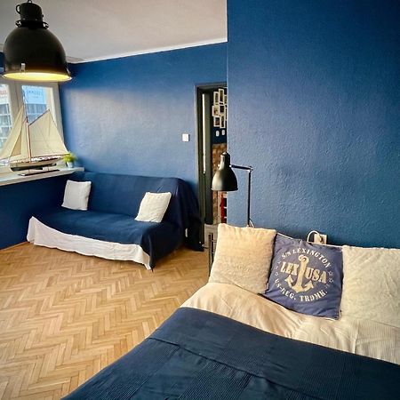 Super Apartament Blue Scisle Centrum Dwie Linie Metra Netflix Wifi 300 Mbs Panorama Miasta Warsaw Ngoại thất bức ảnh