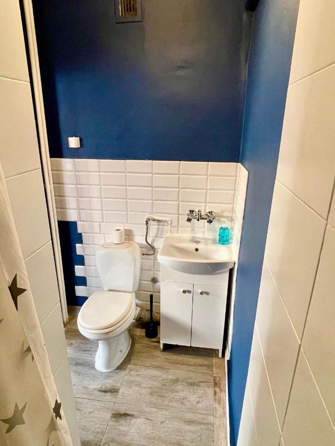 Super Apartament Blue Scisle Centrum Dwie Linie Metra Netflix Wifi 300 Mbs Panorama Miasta Warsaw Ngoại thất bức ảnh